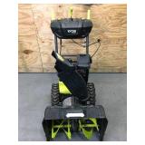 RYOBI RY408150VNM 40V HP Brushless Whisper Series 22" 2-Stage Cordless Electric Self-Propelled Snow Blower - (2) 8 Ah Batteries & Charger - C1299