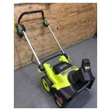 RYOBI RY408010BTL 40-Volt HP Brushless 21 in. Whisper Series Single-Stage Cordless Electric Snow Blower (Tool-Only) - C449