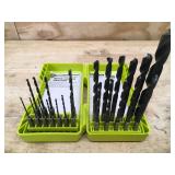 Ryobi A972502 25 PC. BLACK OXIDE HEX SHANK DRILL BITS - D27