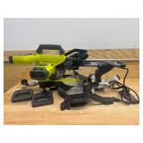 RYOBI TSS702 10 Amp Corded 7-1/4 in. Compound Sliding Miter Saw - B219