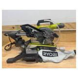 RYOBI TSS702 10 Amp Corded 7-1/4 in. Compound Sliding Miter Saw - B219