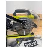 RYOBI TSS702 10 Amp Corded 7-1/4 in. Compound Sliding Miter Saw - B219