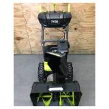 RYOBI RY408150VNM 40V HP Brushless Whisper Series 22" 2-Stage Cordless Electric Self-Propelled Snow Blower - (2) 8 Ah Batteries & Charger - C1299