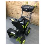 RYOBI RY408150VNM 40V HP Brushless Whisper Series 22" 2-Stage Cordless Electric Self-Propelled Snow Blower - (2) 8 Ah Batteries & Charger - C1299