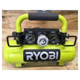RYOBI P739 ONE+ 1 Gal. 120 PSI Portable 18V Horizontal Air Compressor - C149