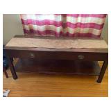 Vintage Wooden Console Table
