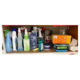 Assorted Household Cleaning Supplies