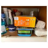 Assorted Household Cleaning Supplies