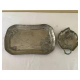 Vintage Floral Detail Tray Set