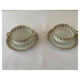 Haviland Limoges Teacup & Saucer Pair