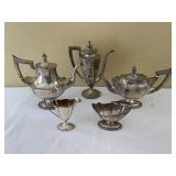 Vintage Sterling Silver Tea Set
