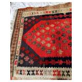 Vintage Geometric Kilim Rug