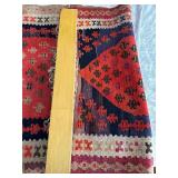 Vintage Geometric Kilim Rug