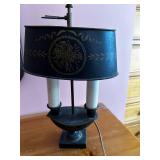 Vintage Dual Candle Table Lamp
