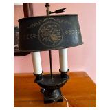 Vintage Dual Candle Table Lamp