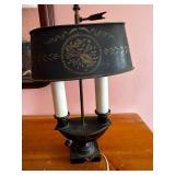 Vintage Dual Candle Table Lamp