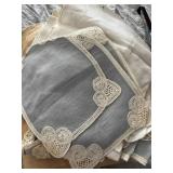 Vintage Embroidered Linen Set