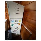 Vintage 4-Drawer Filing Cabinet
