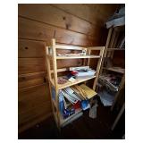 Set of Wooden Shelving Units - Contents not included