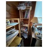 Set of Wooden Shelving Units - Contents not included