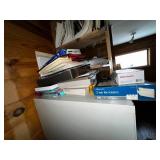Metal Filing Cabinet with Folders