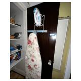 Floral Ironing Board & Iron Set