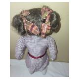 Retired Pleasant Company American Doll Samantha Lot Including Vintage Suitcase and Clothing