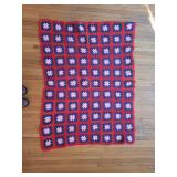 Handmade Knitted Blankets Set