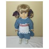 Retired Pleasant Company American Girl Doll Kirsten in Blue Dress