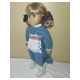 Retired Pleasant Company American Girl Doll Kirsten in Blue Dress