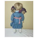 Retired Pleasant Company American Girl Doll Kirsten in Blue Dress