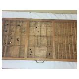 Vintage Hamilton Wood Type Drawer
