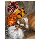 Vintage Collection of Halloween Decor Assortment Lot