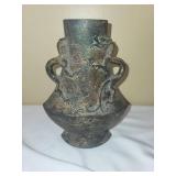 Antique-Style Dragon Motif Vase