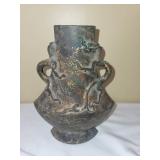 Antique-Style Dragon Motif Vase