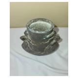 Antique-Style Dragon Motif Vase