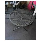 Metal Mesh Patio Furniture Set