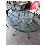 Metal Mesh Patio Furniture Set