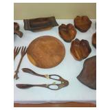 Handcrafted Wooden Kitchenware Set