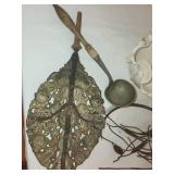 Vintage Metal and Ceramic Decor Set
