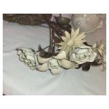 Vintage Metal and Ceramic Decor Set