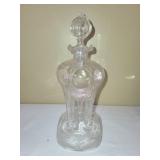 Vintage Glassware Set: Vase, Decanter, Pitcher