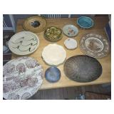 Vintage Decorative Plate Bowl Collection