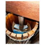 Vintage Wooden Apple Cider Press