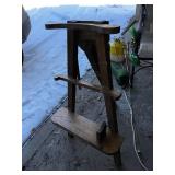 Vintage Wooden Easel Stand