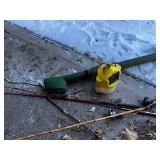 Vintage Fishing Rods and Buoy Lot