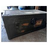 Vintage Jewel Military Trunk