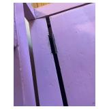 Purple Wooden Storage Bench