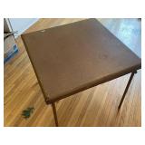 Vintage Folding Card Table