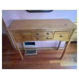 Vintage Wooden Console Table
